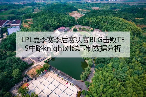 LPL夏季赛季后赛决赛BLG击败TES中路knight对线压制数据分析